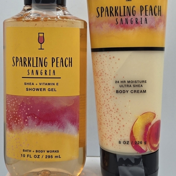 Bath & Body Works Sparkling Peach Sangria Set - Picture 2 of 4